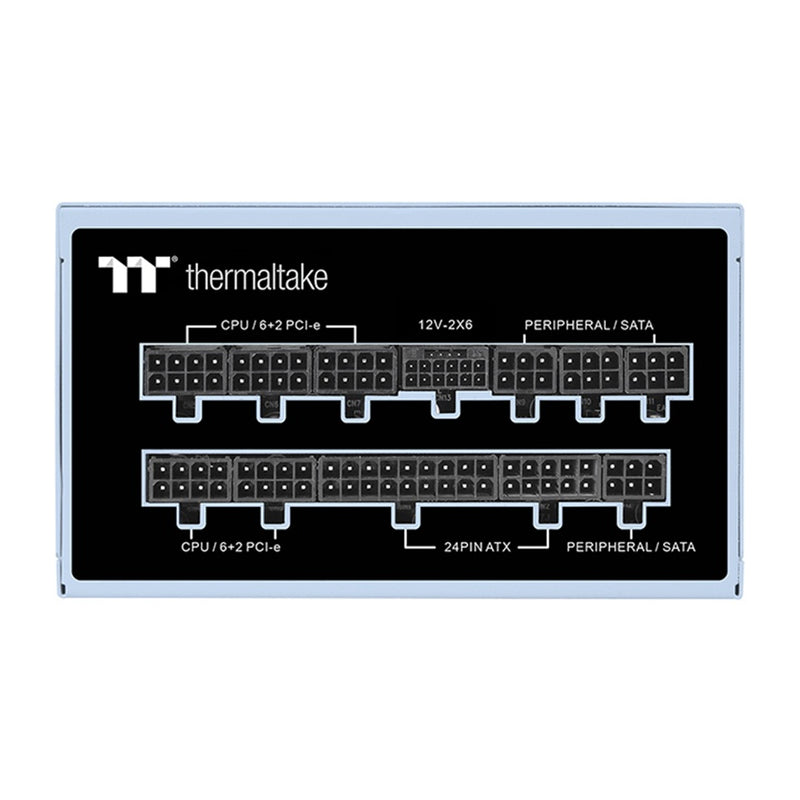 Thermaltake Toughpower GF A3 PCIe 12V-2X6 1050W 80+ Gold Full-Modular TT Premium Ed. Power Supply (Hydrangea Blue)