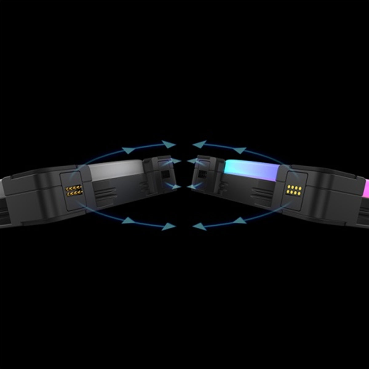 Thermaltake Swafan EX12 RGB Magnetic Quick Connect Swappable Fan Blade Sync PC Cooling Fan (3-Fan Pack) TT Premium Edition
