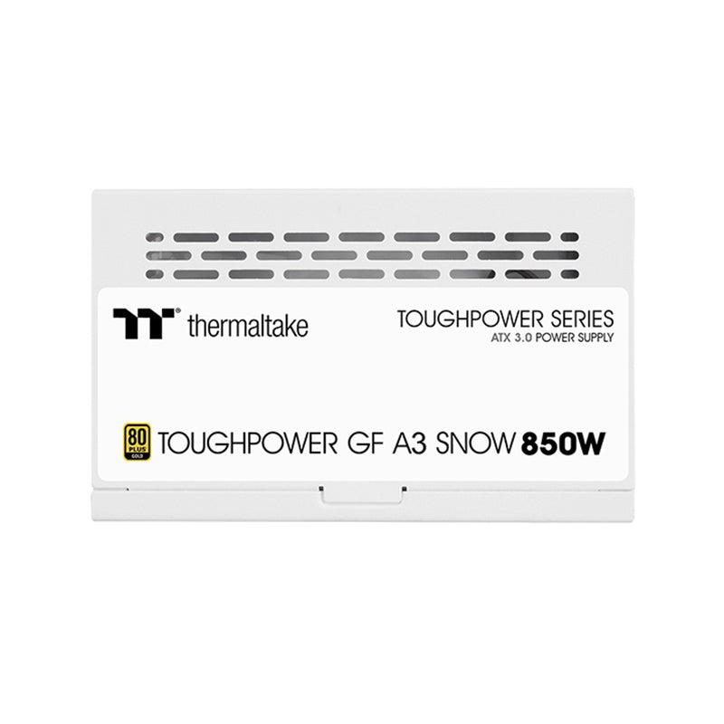 Thermaltake Toughpower GF A3 PCIe Gen 5 850w 80+ Gold Full-Modular TT Premium Ed. Power Supply (Snow)
