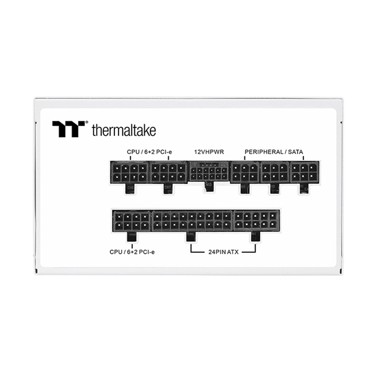 Thermaltake Toughpower GF A3 PCIe Gen 5 850w 80+ Gold Full-Modular TT Premium Ed. Power Supply (Snow)