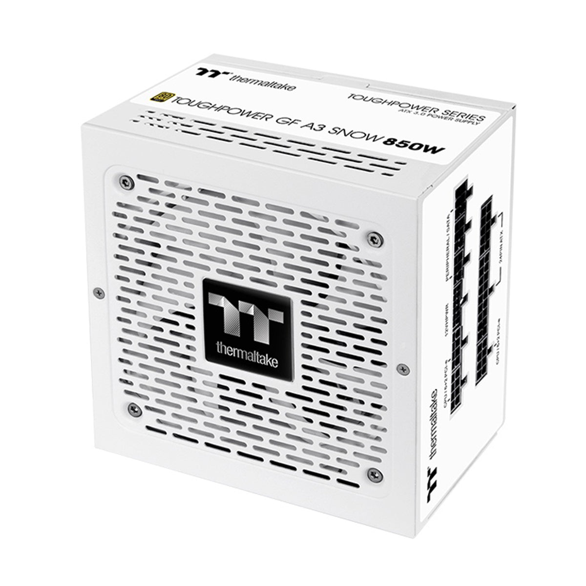 Thermaltake Toughpower GF A3 PCIe Gen 5 850w 80+ Gold Full-Modular TT Premium Ed. Power Supply (Snow)