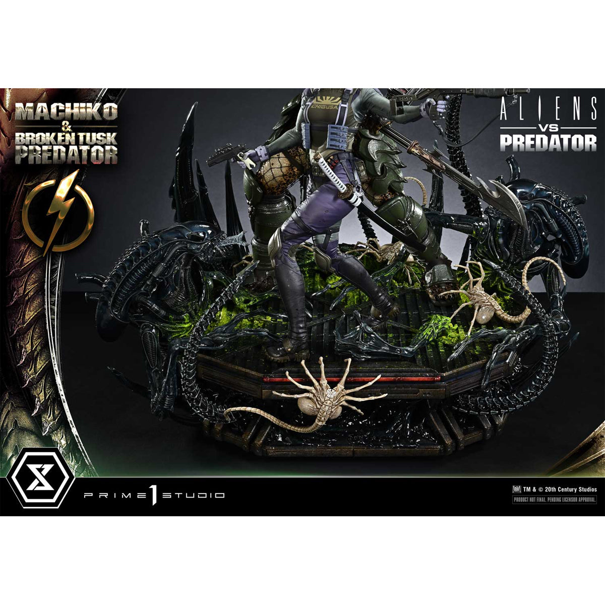 Ultimate Premium Masterline Aliens vs. Predator Machiko & Broken Tusk