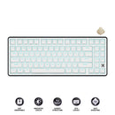 Royal Kludge RK X87 Single-Mode RGB 86 Keys Hot Swappable Mechanical Keyboard Black Night (Creamy Switch, Snowfall Switch)