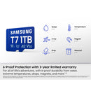 Samsung T7 UHS-I C10 U3 V30 A2 170MB/s Read microSDXC