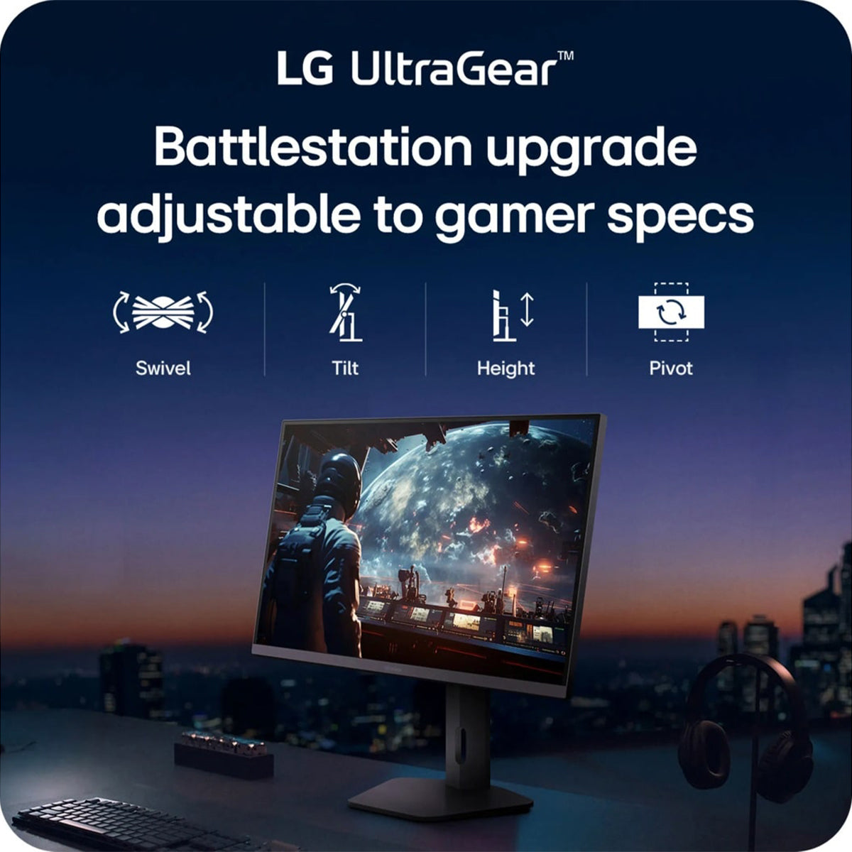 LG UltraGear 27G610A-B 27" QHD (2560x1440) 200Hz 1ms IPS Gaming Monito