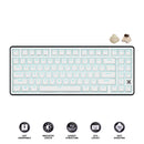 Royal Kludge RK X87 Single-Mode RGB 86 Keys Hot Swappable Mechanical Keyboard Black Night (Creamy Switch, Snowfall Switch)