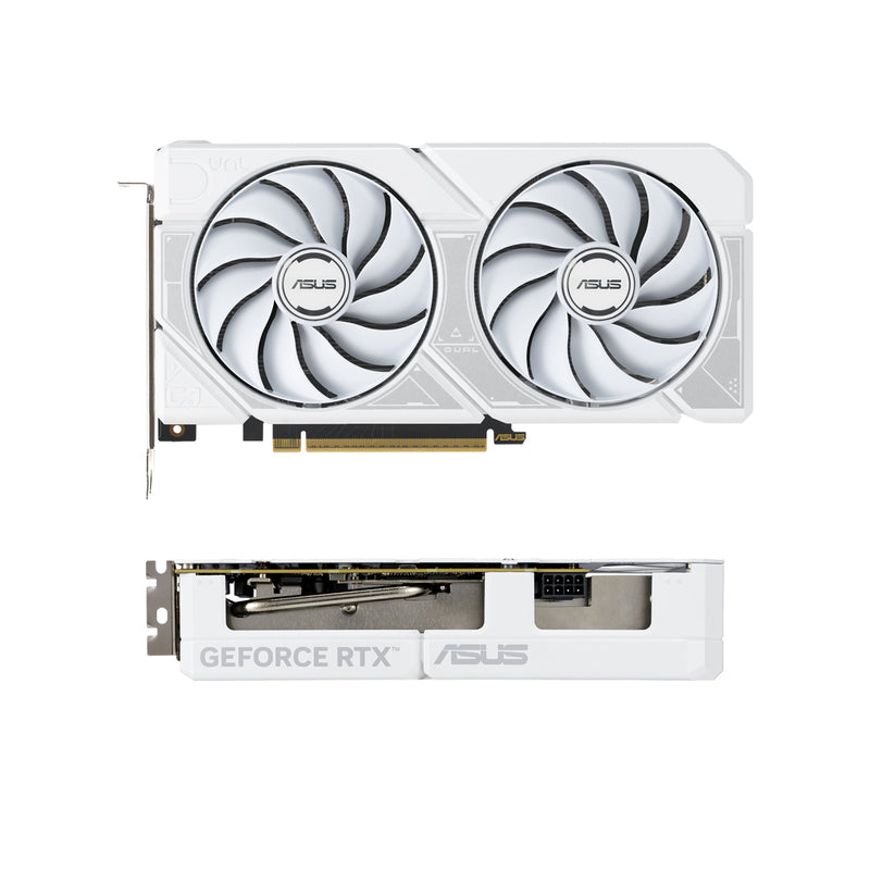 ASUS Dual GeForce RTX 5060 TI 16GB GDDR7 OC Edition Graphics Card (White)