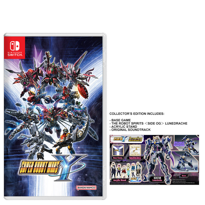 Nintendo Switch Super Robot Wars Y Collector Edition (Asian)