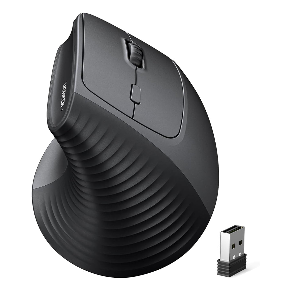 Ugreen 4000DPI Wireless Vertical Mouse (Black) (M571/55916)