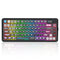Redragon K708MC RGB Flekact Pro 82 Keys 75% Gasket Mounted Wireless Mechanical Keyboard with Customizable Smart LCD Screen (Special Keycaps Ed.)