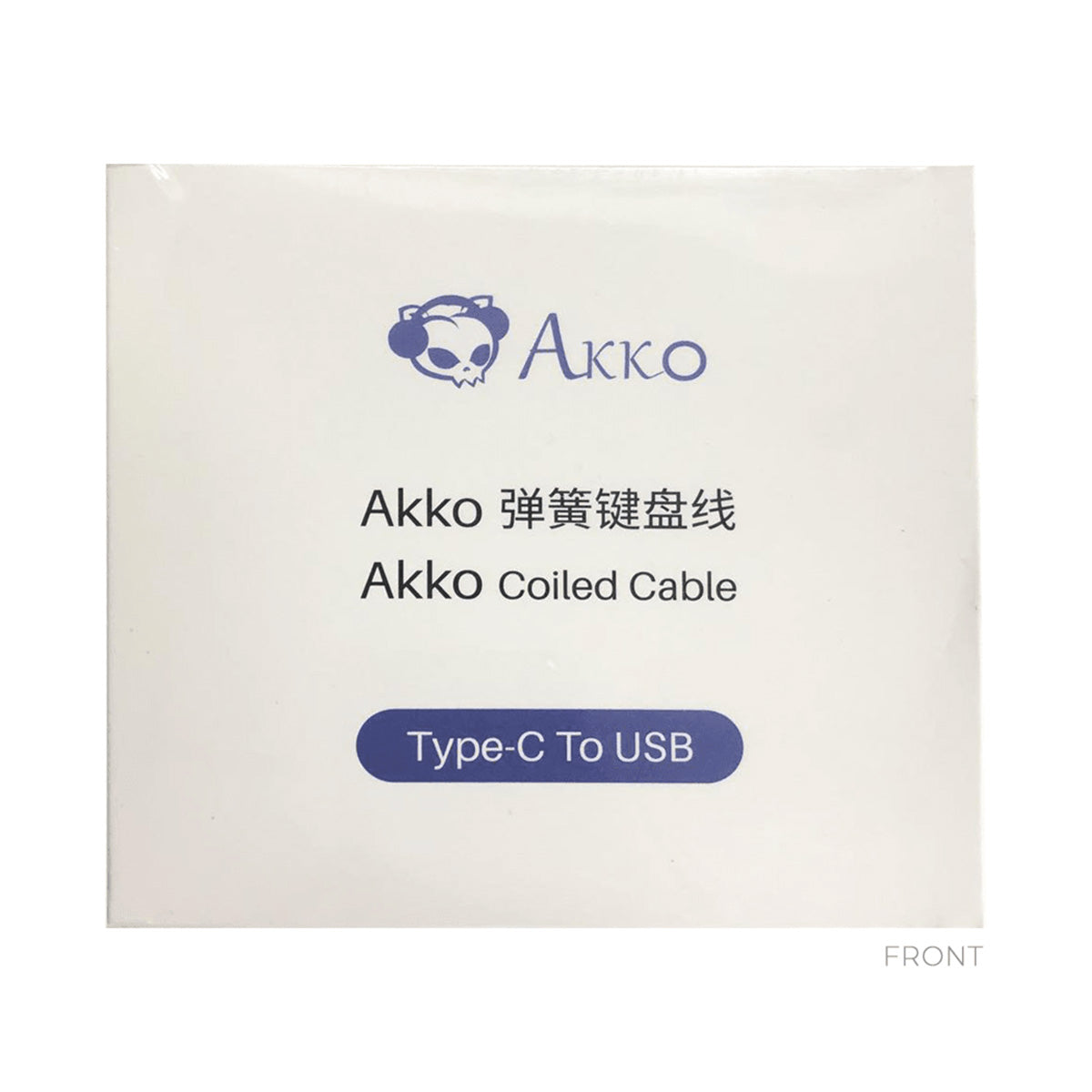 Akko Coiled Cable (White)