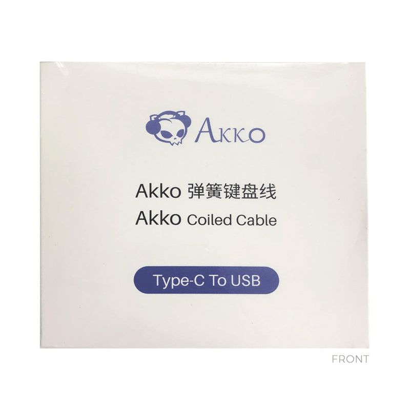 Akko Coiled Cable (White)