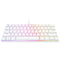 CORSAIR K65 RGB MINI 60% MECHANICAL GAMING KEYBOARD CHERRY MX SPEED (WHITE)