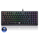 Redragon Dragon Warrior Mechanical Gaming Keyboard (Black) (Dust-Proof Blue) (K603P-KBS)