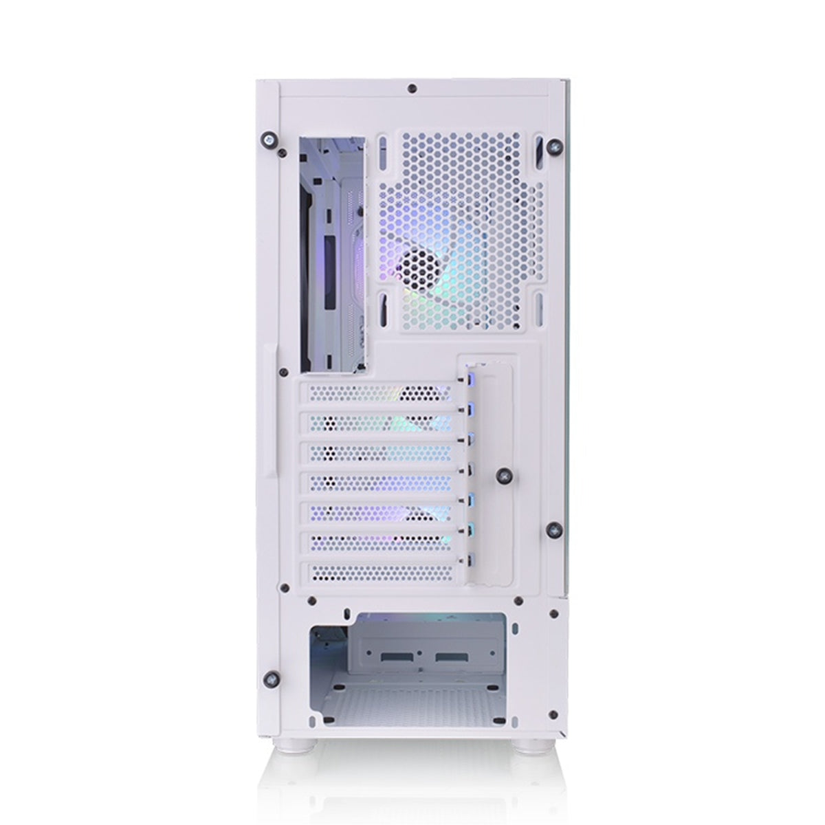 Thermaltake S200 TG RGB Mid Tower 3mm Tempered Glass With 120mm RGB Lite Front Fans PC Case