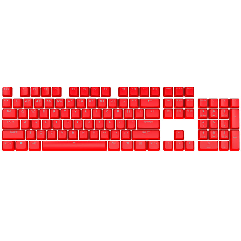 CORSAIR PBT DOUBLE-SHOT PRO KEYCAP MOD KIT (ORIGIN RED)