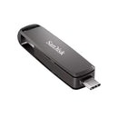 Sandisk Extreme Pro 1TB Dual Drive USB 3.2 GEN 2 USB-C Up to 1000MB/s Flash Drive