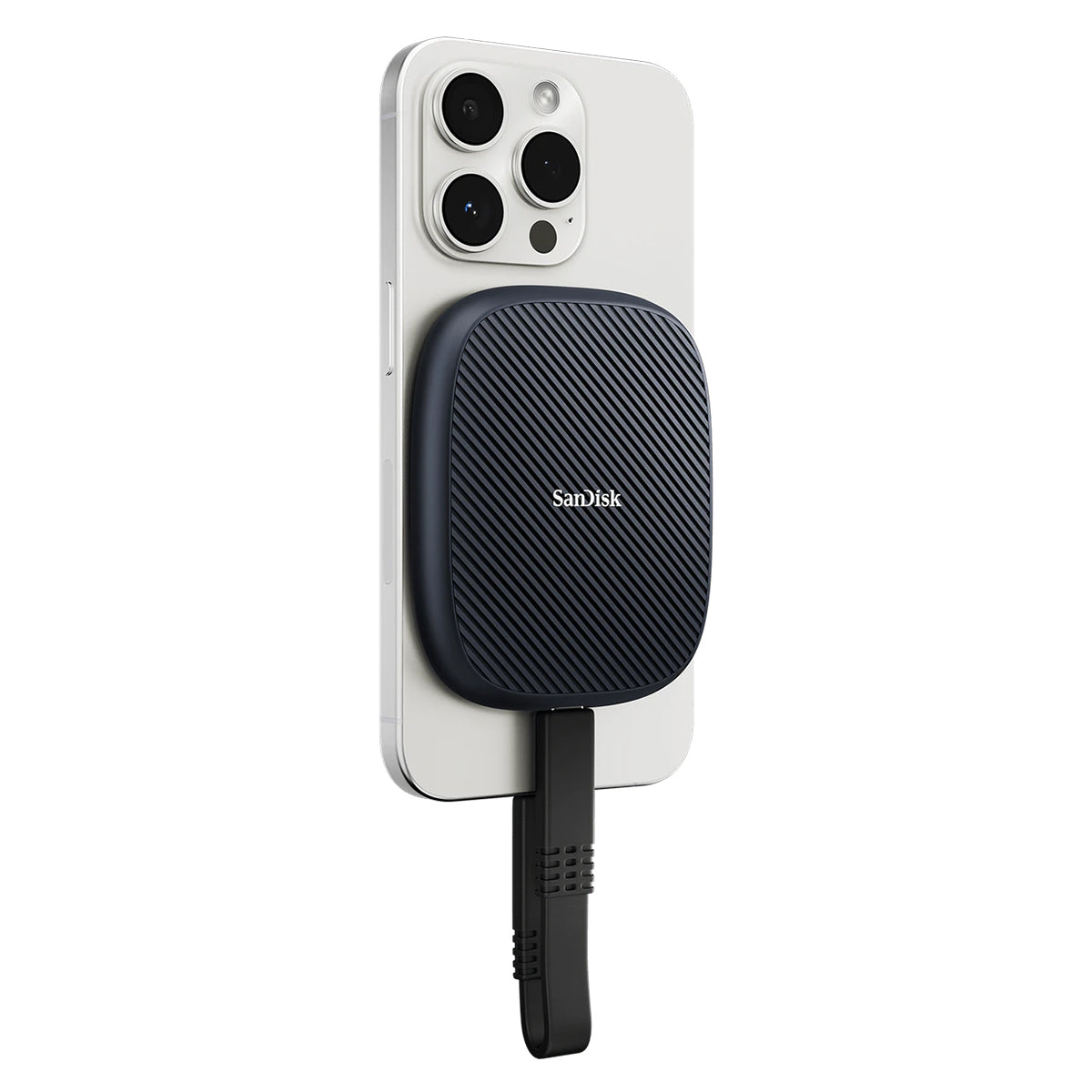 Sandisk Phone SSD - 1TB 1000MB/s Read Type-C MagSafe Compatible Drive (Amber)