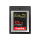 SanDisk Extreme PRO 128GB CFexpress Card TYPE-B 1700MB/s Read 1200MB/s Write SD Card