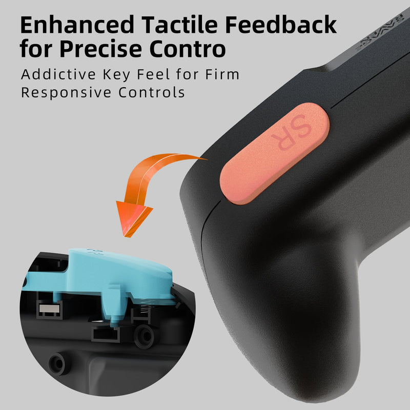 Skull & Co. Mini Grip for Nintendo Switch 2 (Neon Blue/Red) (NS2MNG-BR)