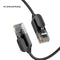 UGreen CAT6A UTP Round & Ultra Slim Pure Copper Ethernet Cable - Black (1M, 1.5M) (NW122/70332, 70332)