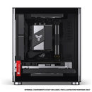 Jonsbo TK-0 ITX Separated Cabinet Computer Case (Black, White)