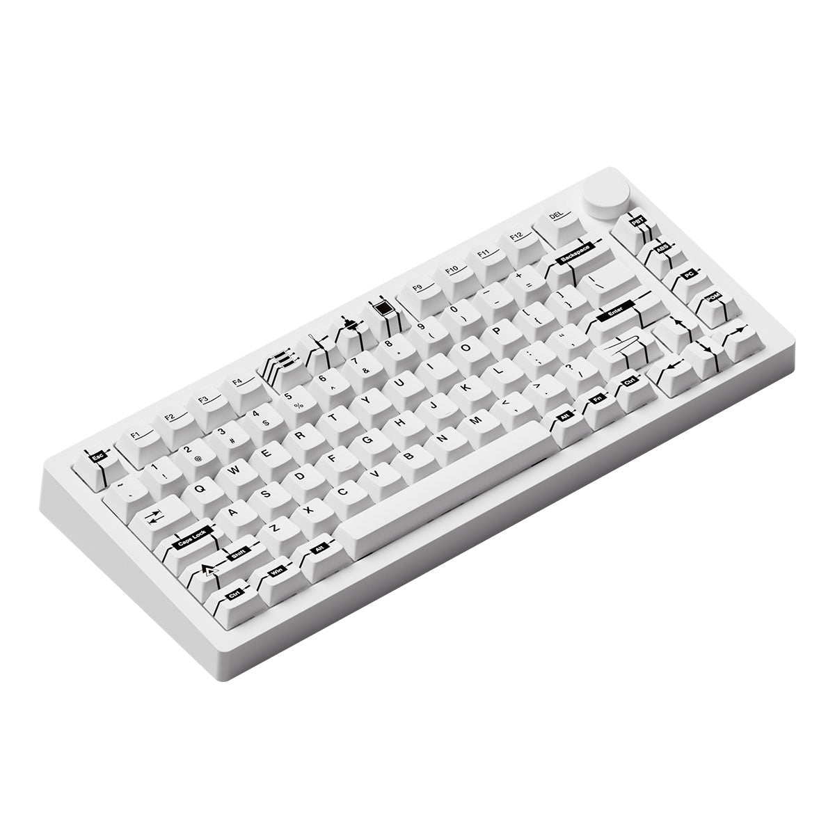 MonsGeek M1 V5 VIA The Runner System Aluminum Case Multi-Mode RGB Hot-Swappable Mechanical Keyboard