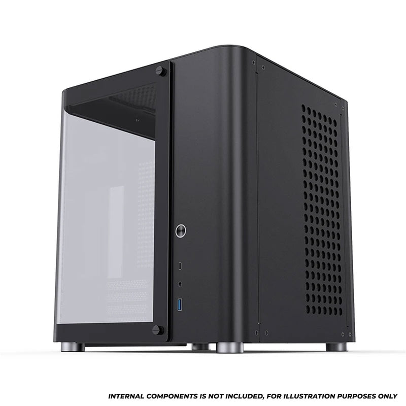 Jonsbo TK-1 M-ATX Separated Cabinet Computer Case (Black, White)