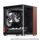 Jonsbo TK-0 ITX Separated Cabinet Computer Case (Black, White)