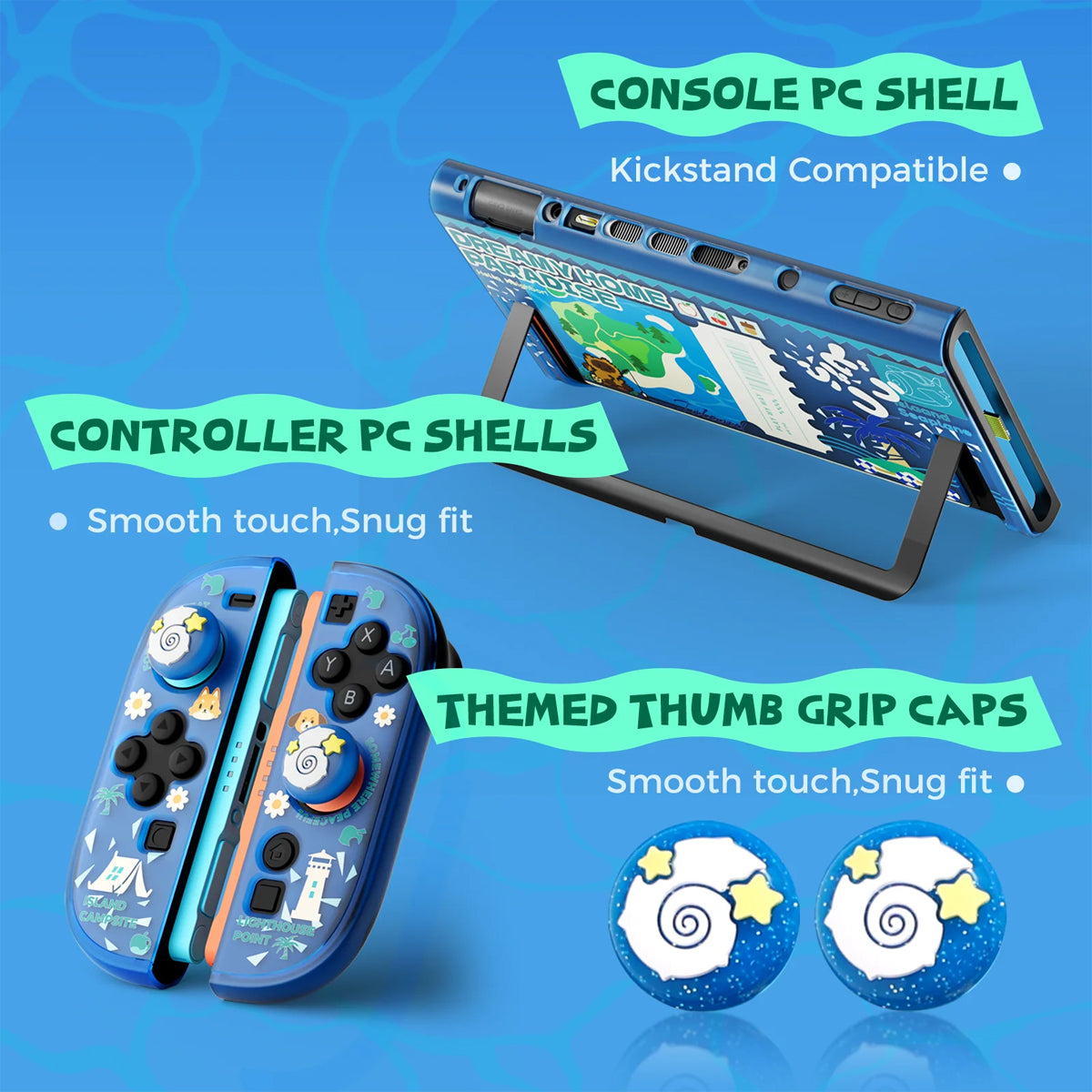 IINE Protective Case Set for Nintendo Switch 2 (Dreamy Home Paradise)