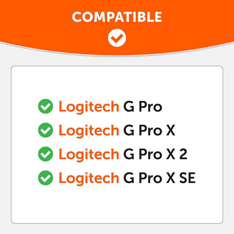 Wicked Cushions WC FreeZe G Pro X - Cooling Gel Earpads For Logitech G Pro X 