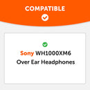 Wicked Cushions Sony WH-1000XM6 Earpad Sweat Covers - WC SweatZ XM6 