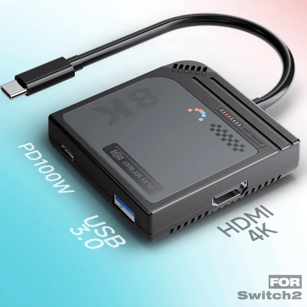 IINE Video Converter for Nintendo Switch / Nintendo Switch 2 (L1207)