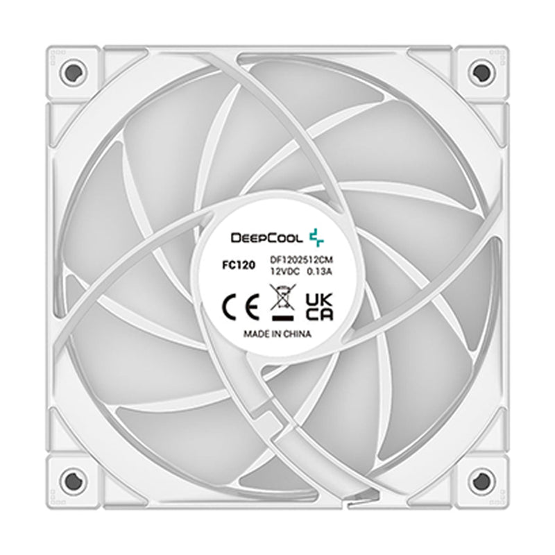 Deepcool FC120 White 3-IN-1 Performance ARGB Fan (R-FC120-WHAMN3-G-1)