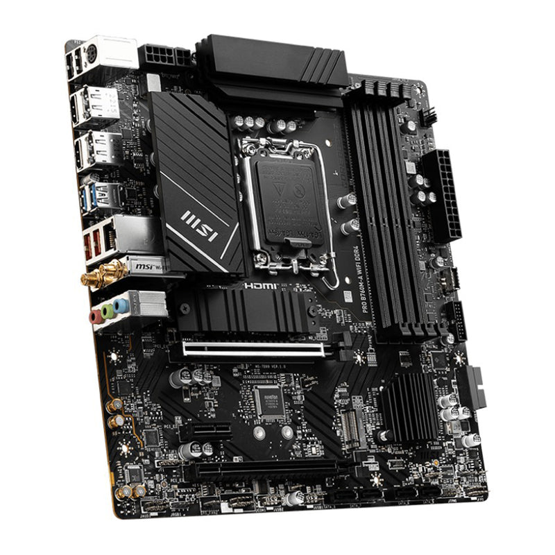 MSI Pro B760M-A Wifi DDR4 Motherboard
