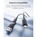 Lexar ES3 USB 3.2 Gen 2 Type-C Portable SSD