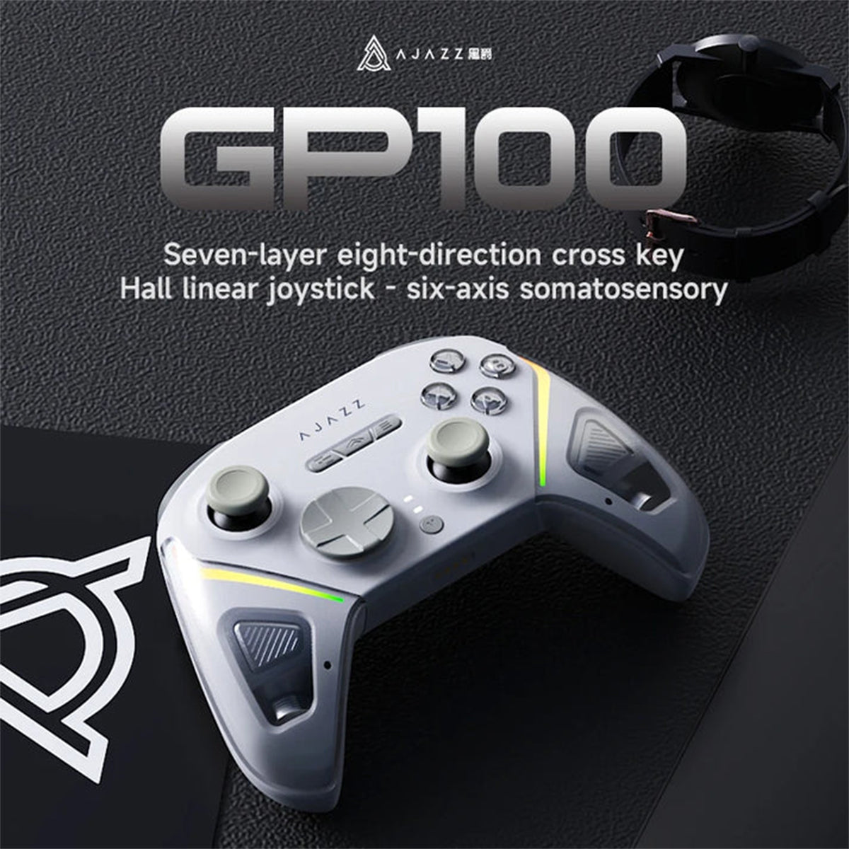 Ajazz GP100 Tri-Mode Gamepad Galaxy with Hall Effect 
