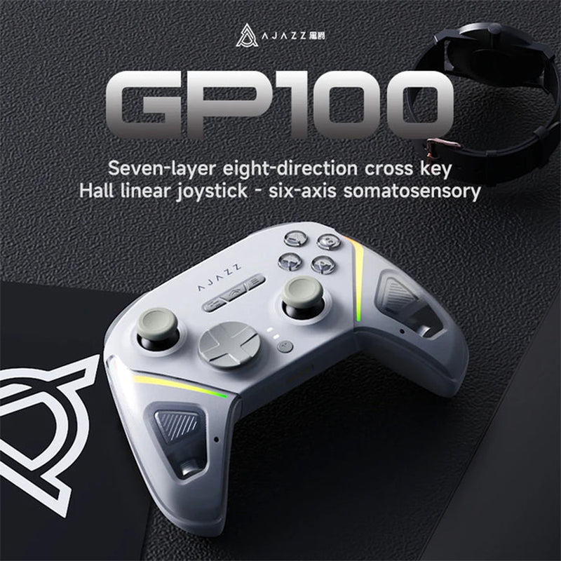 Ajazz GP100 Tri-Mode Gamepad Galaxy with Hall Effect 