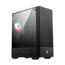 MSI MAG FORGE 110R Tempered Glass Mid-Tower Pc Gaming Case (Black)
