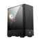 MSI MAG FORGE 110R Tempered Glass Mid-Tower Pc Gaming Case (Black)
