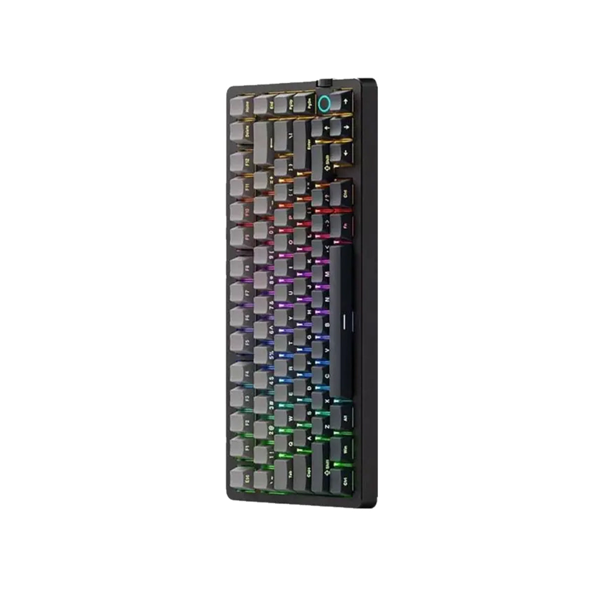 MCHOSE G75 V2 RGB Tri-Mode Hot-Swappable Mechanical Keyboard (Shadow Gradient) (Quick Gold Switch V3)