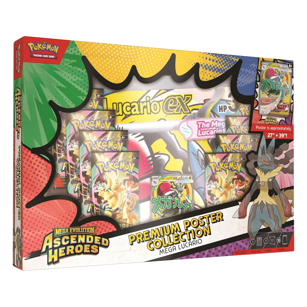 Mega Evolution Ascended Heroes Premium Poster Collection