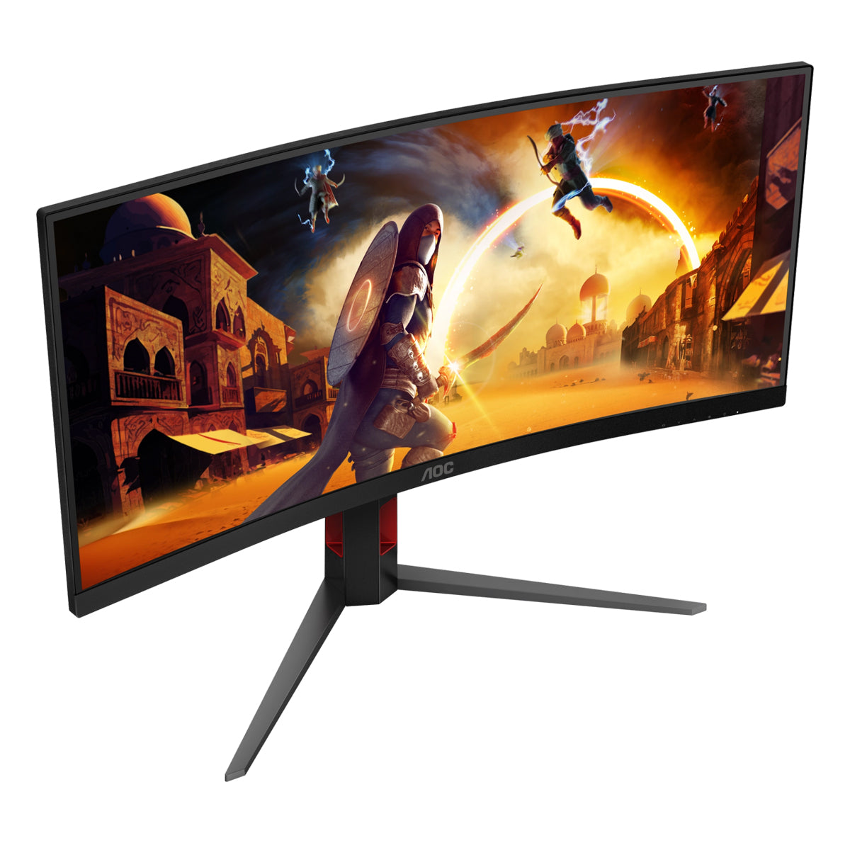 AOC CU34G4H/71 34" WQHD (3440x1440) 200Hz 0.3ms Fast VA Gaming Monitor