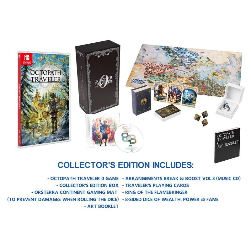 Nintendo Switch Octopath Traveler 0 Collector Edition (Asian)