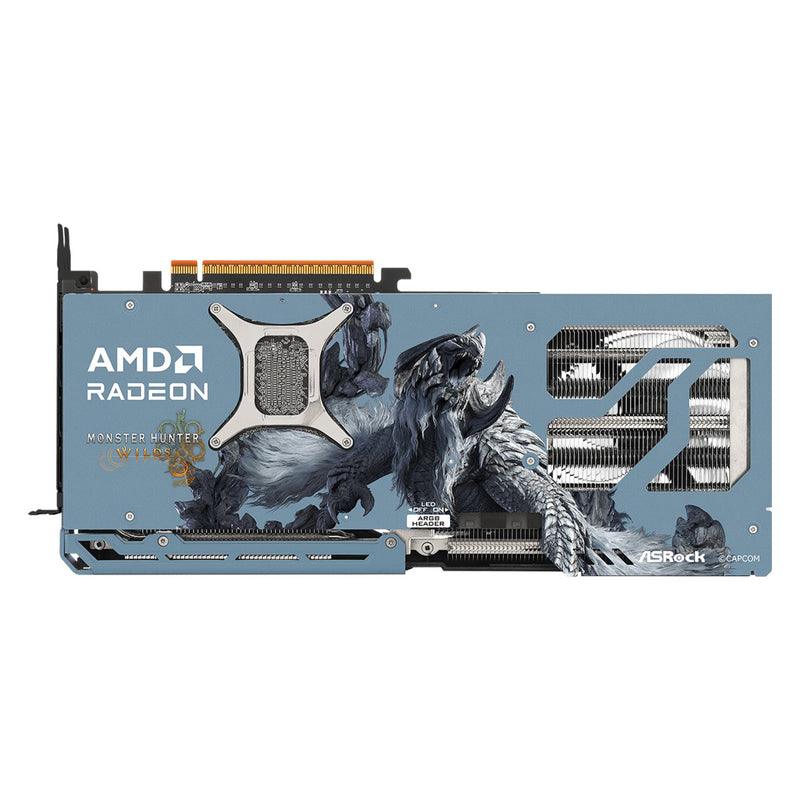 ASRock AMD Radeon RX 9070 XT Monster Hunter Wilds Edition 16GB GDDR6