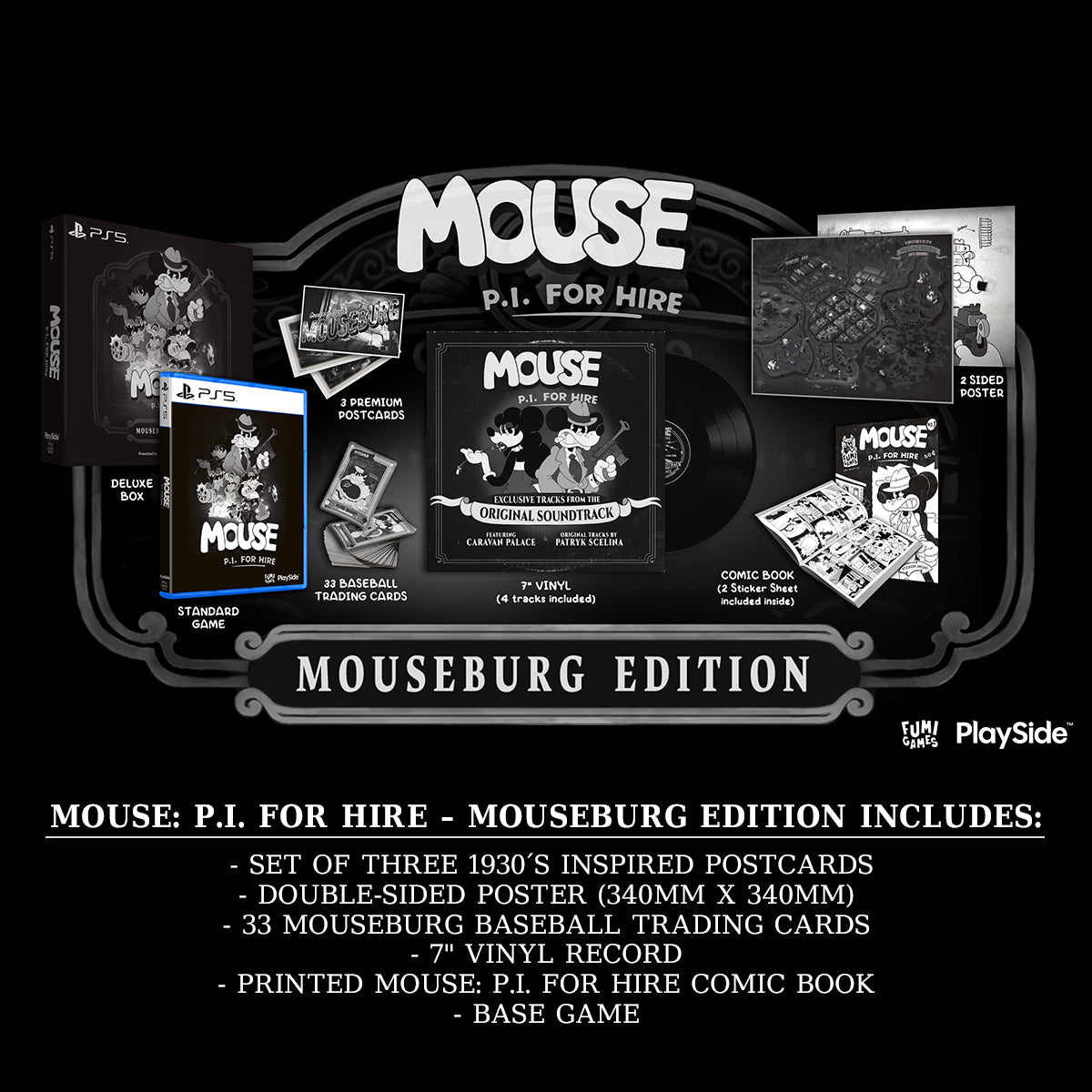 PS5 MOUSE P.I. for Hire Mouseburg Edition (Eng/EU)