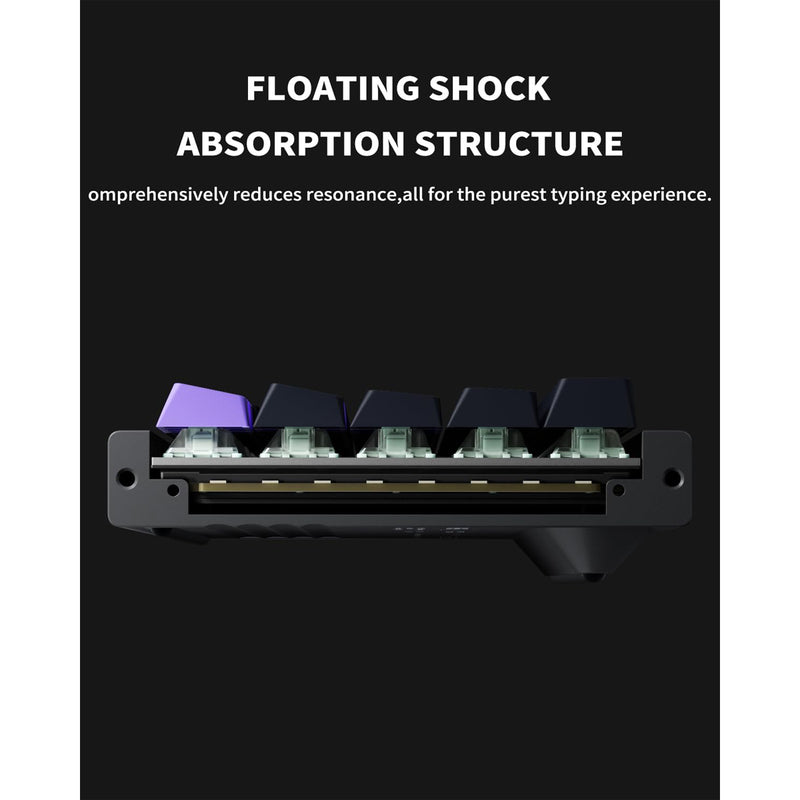 NuPhyX BH65 RGB 68-Key High-Profile Gaming Keyboard 