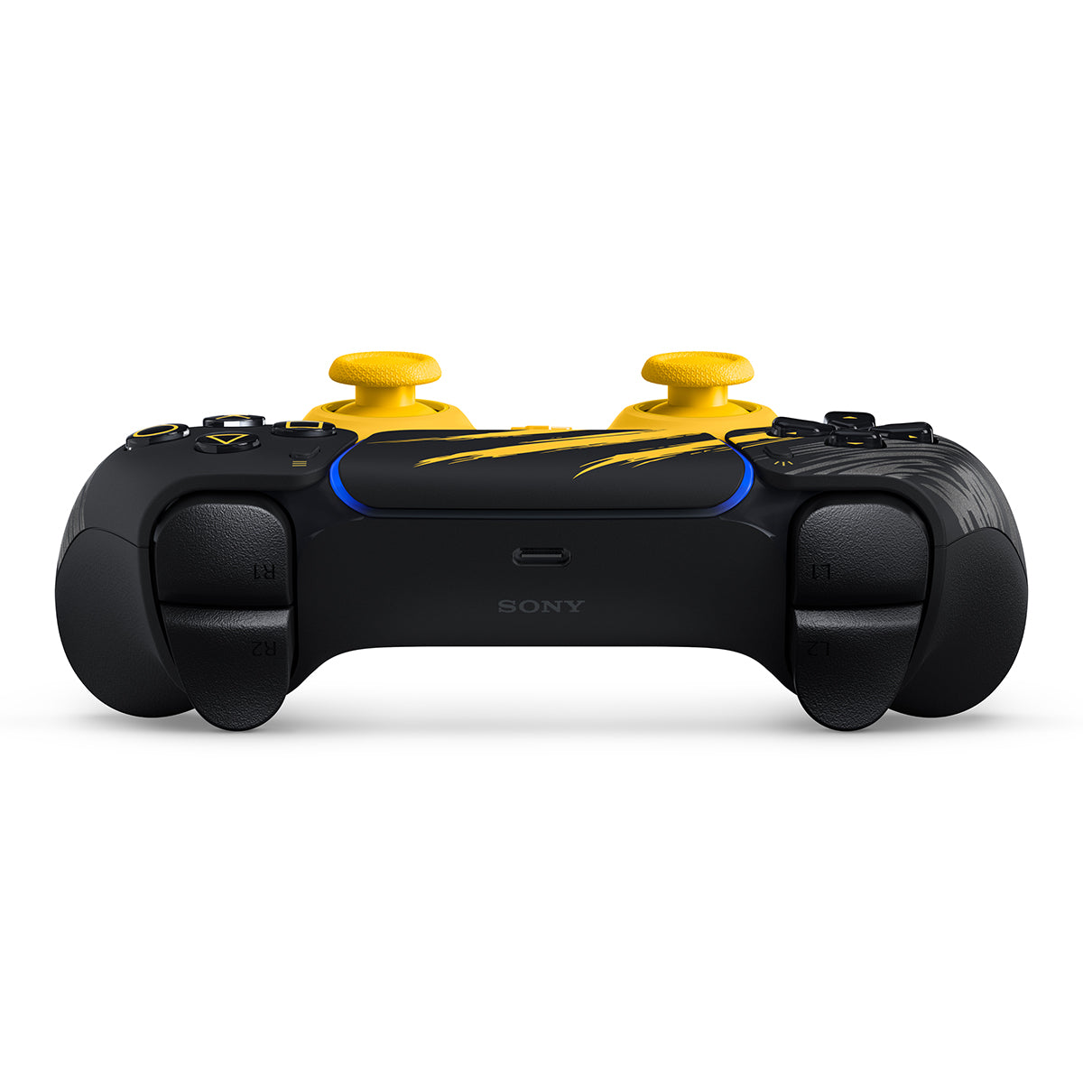 PS5 DualSense Wireless Controller – Marvels Wolverine Battle Yellow Limited Edition 