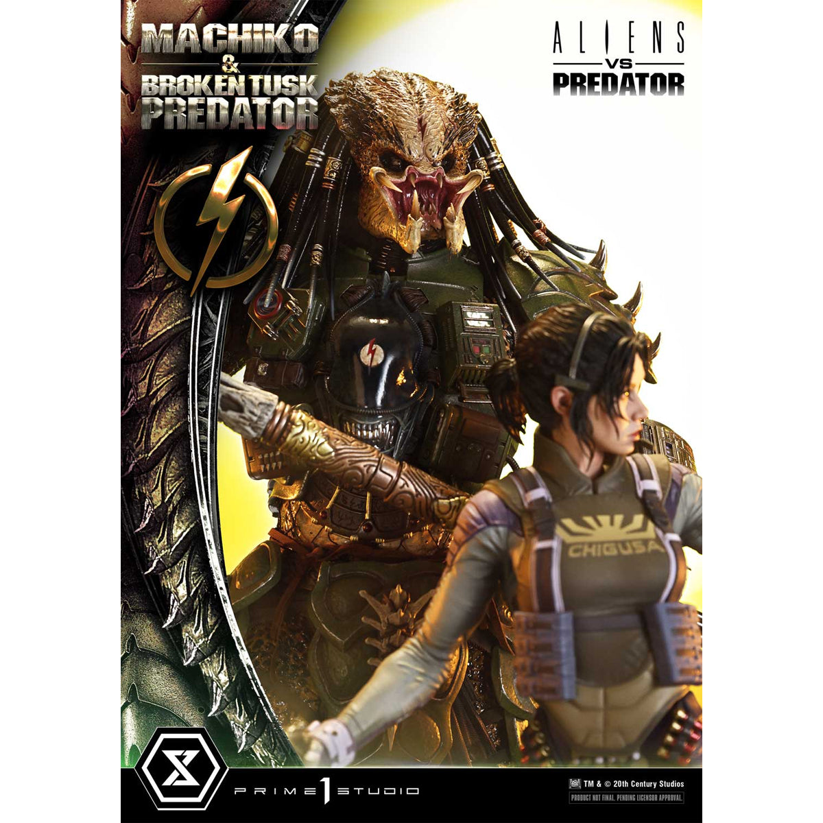 Ultimate Premium Masterline Aliens vs. Predator Machiko & Broken Tusk