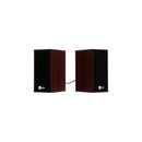 Lecoo DS105 Wired Desktop Speaker (Red Wood Grain)